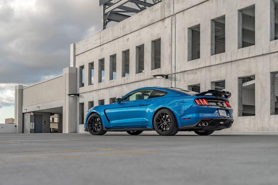 Photos of the 2019 Ford Mustang Shelby GT350