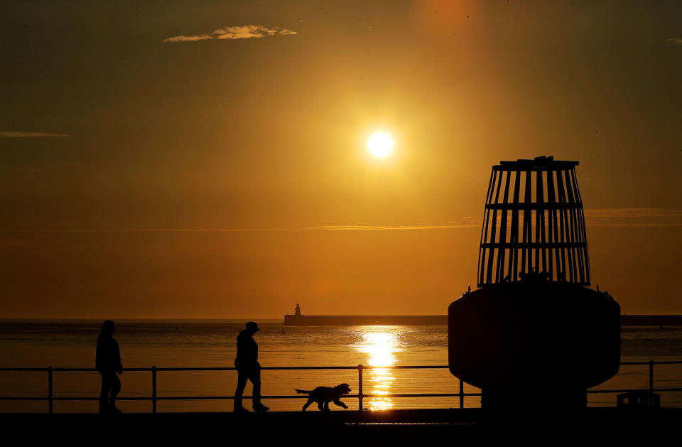 Sunrise in England