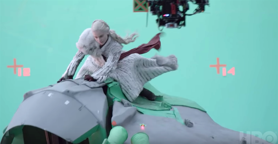 Emilia Clarke, "Game of Thrones" behind-the-scenes