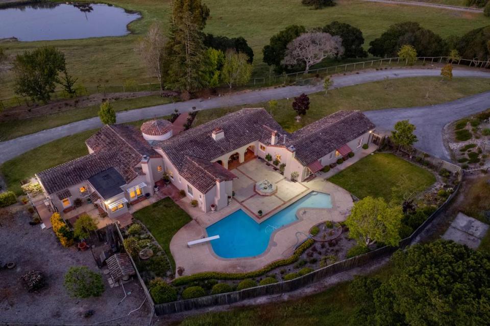 The 50-acre equestrian estate in Salinas, California, is listed at $6.599 million.