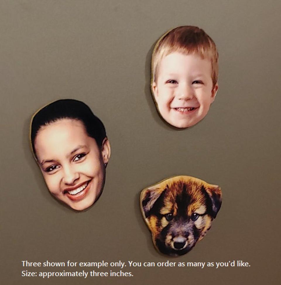 Family Faces Custom Refrigerator Magnets