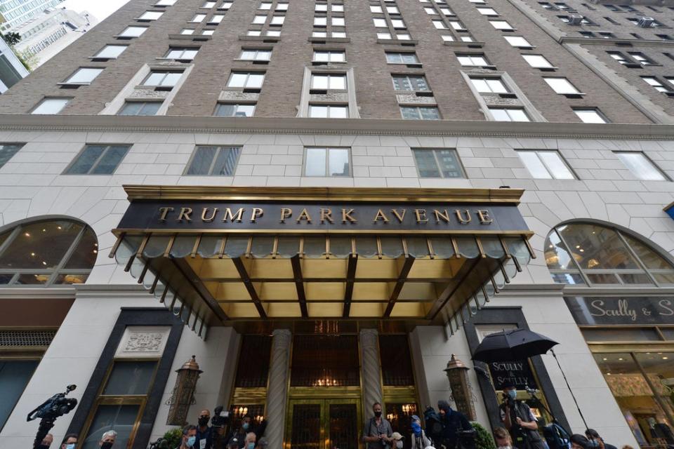 The Trump Park Avenue building in New York City (Alamy Stock Photo)