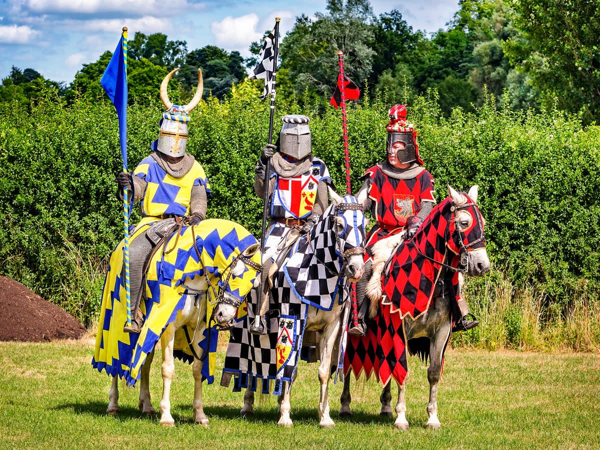 Jousting tournaments at Hever Castle offer fun for all the family  (Getty Images)