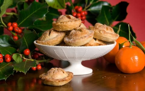 Home-made mince pies - Credit: Christopher Jones