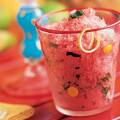 Minted Watermelon Granita