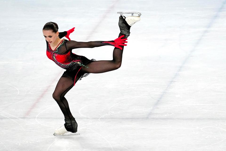 Russian figure skater Kamila Valieva was caught in a doping scandal during the 2022 Beijing Winter Olympics.