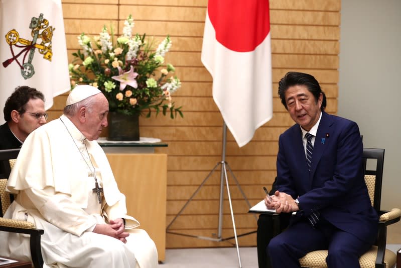 Pope Francis visits Japan