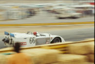 <p>Jim Hall's Chaparrals were some of the most unusual cars to ever see a race, but also some of the most brilliant. The 2J was the pinnacle of Chaparral nuttiness. It used two fans powered by a snowblower engine to suck the car to the ground, creating huge downforce even at low speeds. Mechanical gremlins prevented the car from winning any races, but its downforce system was banned before it could reach its potential.</p>