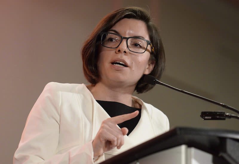 <p>Niki Ashton, 34, is the youngest candidate in the field of contenders. The Churchill-Keewatinook Aski MP from Manitoba also happens to be pregnant and expecting twins. Ashton says she’s running because she believes the NDP needs a clear vision. This includes repairing relations with Indigenous communities, protecting the environment and tackling inequality. She’s against the new Kinder Morgan Trans Mountain pipeline and wants a student debt forgiveness strategy along with tuition-free post-secondary education. Ashton wants the government to cover dental care and prescription drugs while establishing universal child care. Photo from CP. </p>