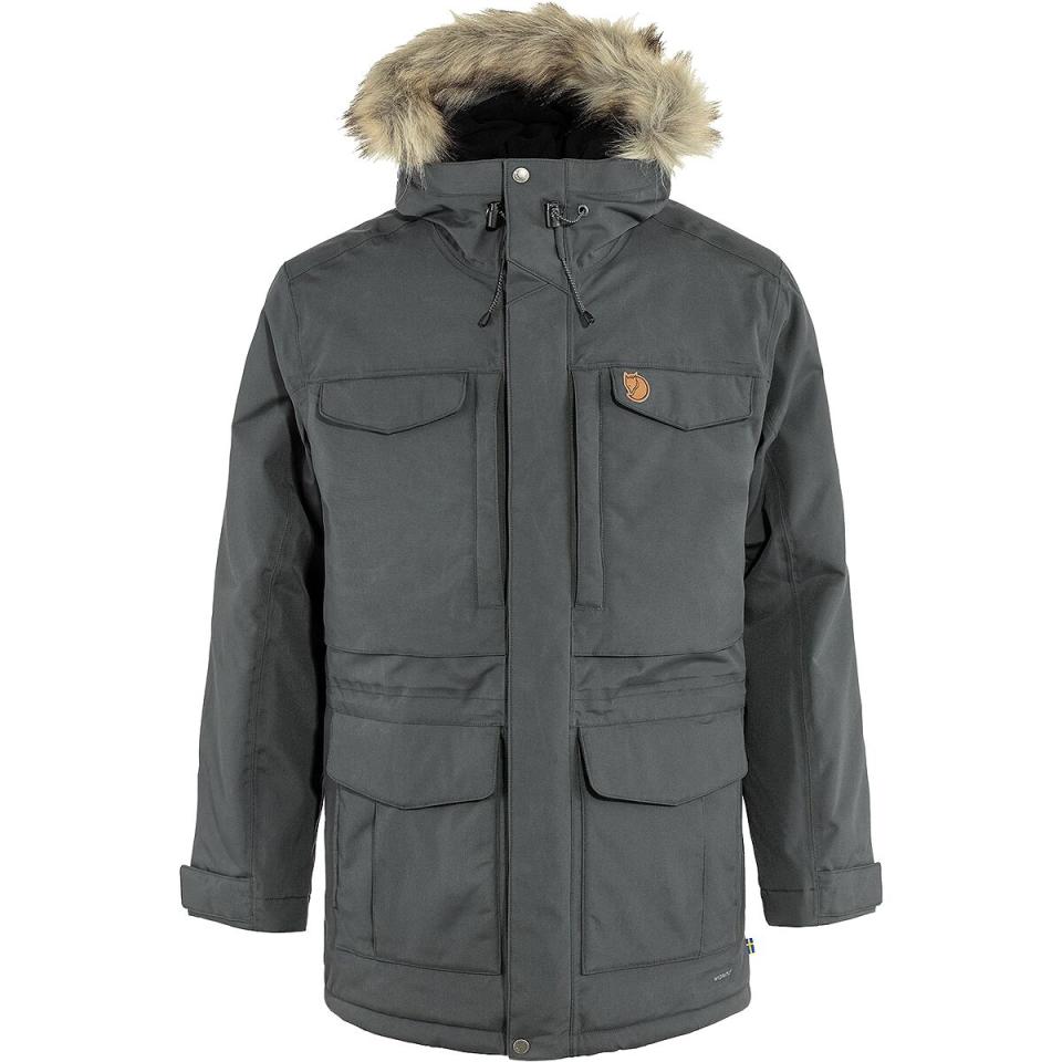 skiing parka jacket