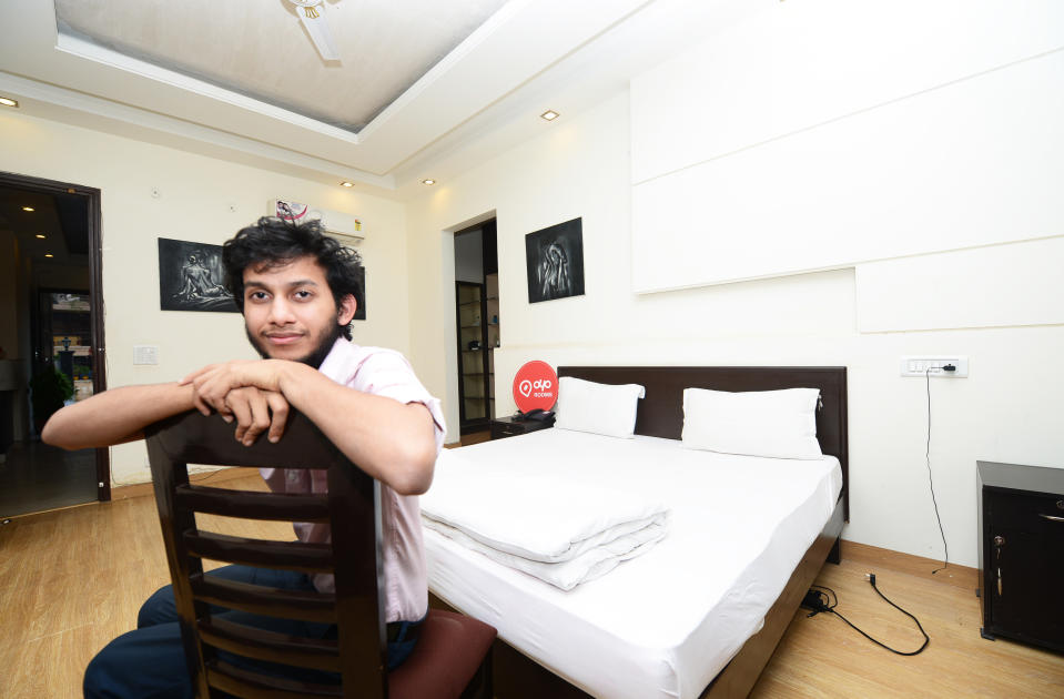 Ritesh Agarwa, fundador de OYO. (Getty Images)