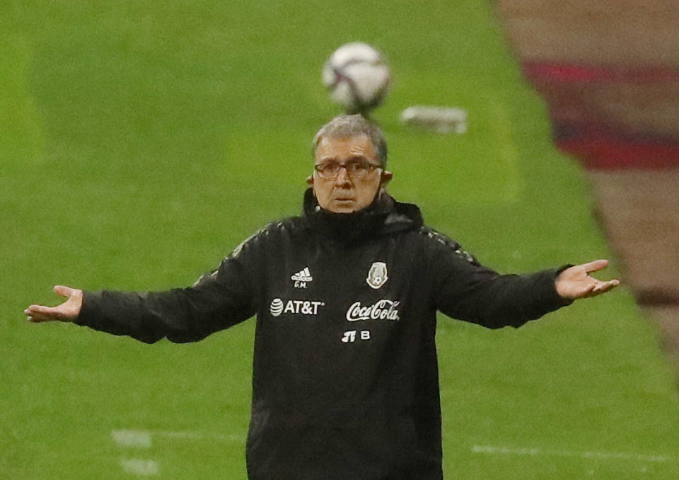 Gerardo Martino, entrenador de la Selección Mexicana, que ha recibido un sinfín de críticas en los últimos meses. (REUTERS/Edgard Garrido)