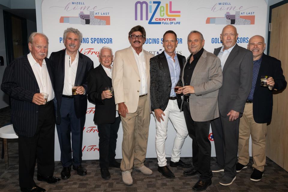 Attendees at &quot;Home at Last,&quot; The Mizell Center&#39;s fundraiser on April 10, 2022, included Richard LeBrecque, Neil Barr, Jerry Windbigler, Rodge Hans, Johnny Krupa, Steve Tobin, Andy Streck and Phil Trif.