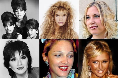 From 60s beehives to 80s big hair to the spray-tan abusing 00s, the worst beauty trends of the past 50 years. 