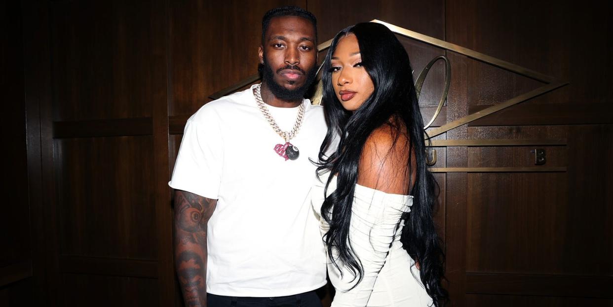 megan thee stallion and her boyfriend, pardison fontaine