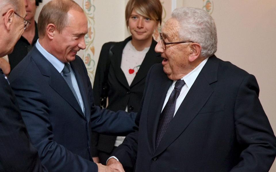 Vladimir Putin Henry Kissinger Ukraine Russia invasion war food prices oil Europe sanctions Zelensky - EPA/SERGEI CHIRIKOV