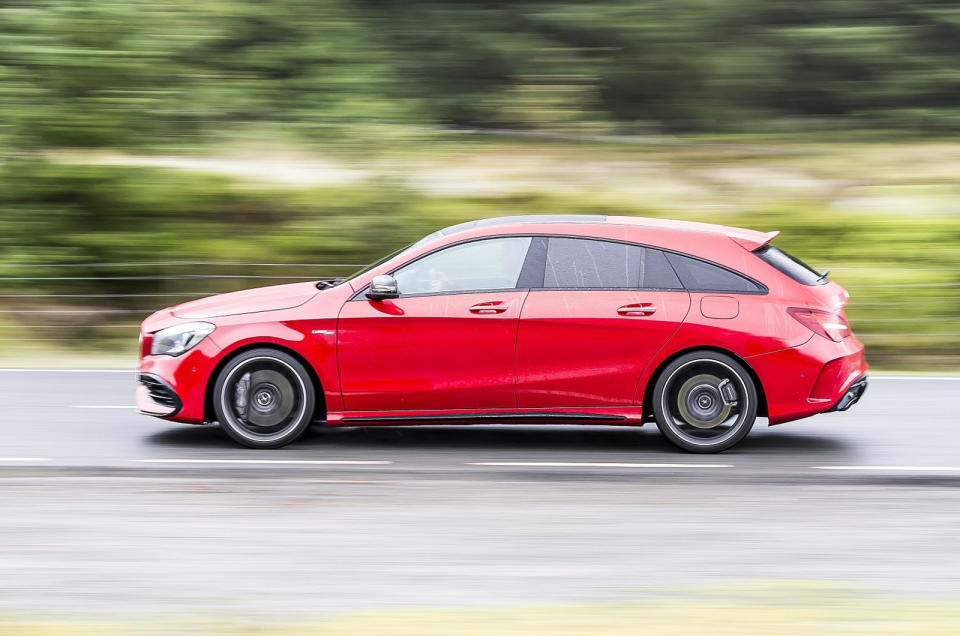 <p><strong>Mercedes </strong>was quick to catch the crest of the current wave of interest in four-door coupés and shooting brakes, so its CLA wagon was right on cue when launched in <strong>2015</strong>.</p><p>By calling this model a Shooting Brake, it cannily side-stepped issues about lack of cargo space in the boot. Instead, it’s viewed as a more practical alternative to its saloon sister. If budget allows, the Mercedes-<strong>AMG CLA 45 </strong>is the one to have.</p>