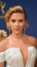 <p> The 2018 Emmys saw Scarlett Johansson - who had been trialling a brunette phase - return to her blonde roots. </p> <p> Growing her hair back into a chin-length bob with the brown roots left artfully exposed, Scarlett gave a masterclass on how to experiment with shorter-length hairstyles. </p> <p> Her hair boasted lots of volume at the root, making for a softer, longer, and brighter look than the typical shorter crop - and it was effective in putting the focus on her makeup and earrings. We're bookmarking this for the next time we need some bob-spiration. </p>