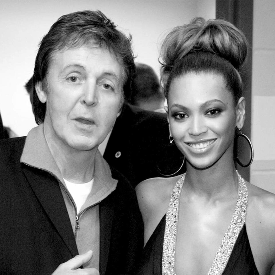 Beyonce, Sir Paul McCartney (@paulmccartney via Instagram)