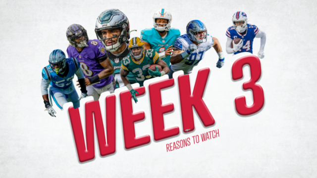 Where to Watch NFL Games – Week 3