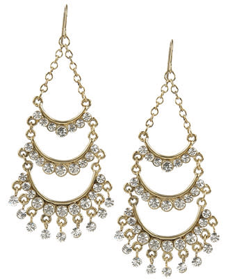 Mina chandelier earrings, $5.80