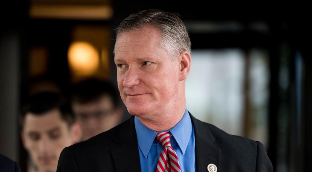 NRCC Chairman Steve Stivers (R-Ohio) is drawing flak for how the committee handled the midterms. (Photo: Bill Clark via Getty Images)