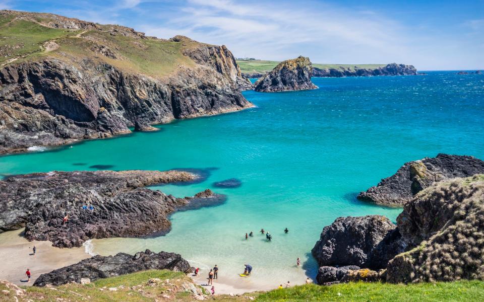 Kynance Cove is a magical, Enid Blyton-esque spot