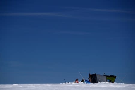 The Wider Image: Scientists race to read Austria's melting climate archive