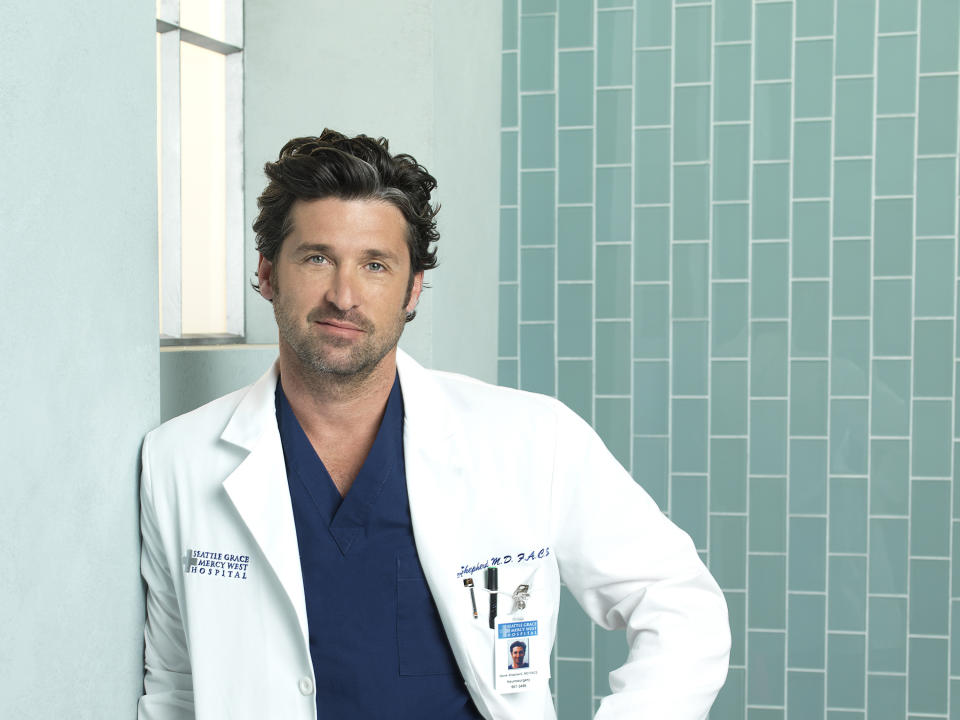 Patrick Dempsey on Grey's Anatomy