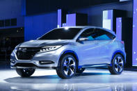 <b>Honda Urban SUV Concept</b>: Honda Urban SUV Concept debuts at the 2013 Detroit Auto Show, and provides a near-production look at compact SUV based on the Honda Fit platform.