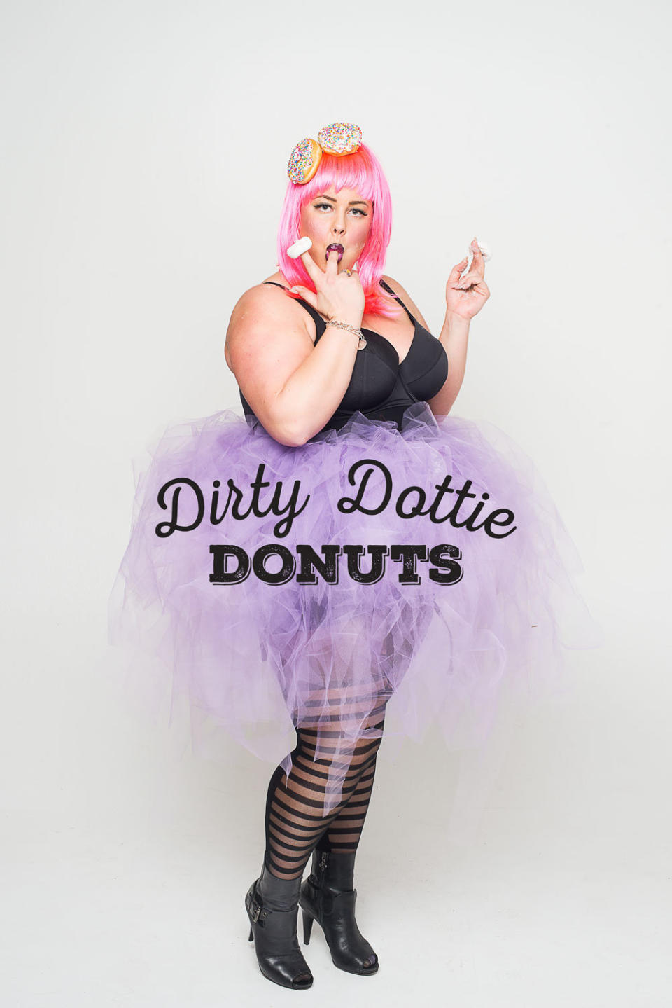 Julia Connelly is Dirty Dottie Donuts.