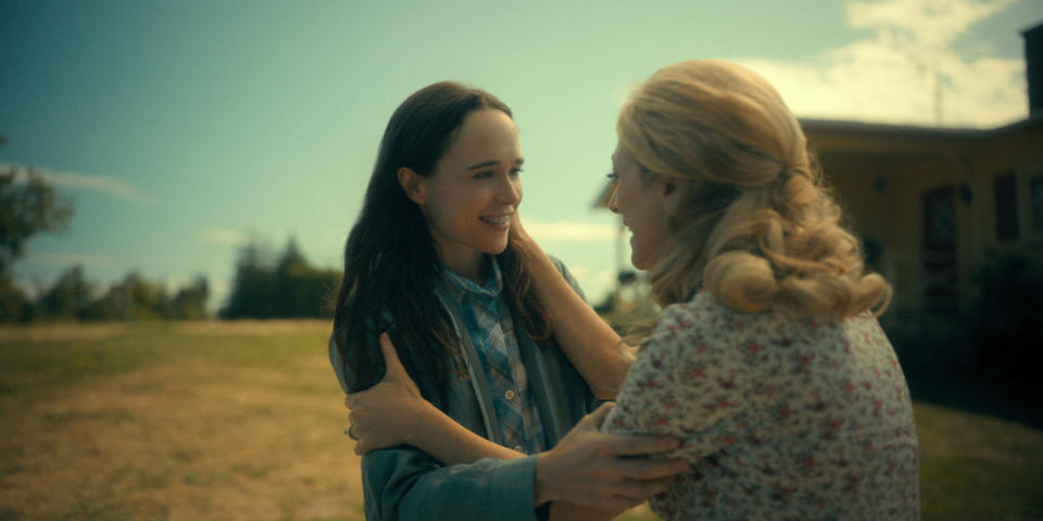 Ellen Page and Marin Ireland in "The Umbrella Academy" in Netflix. (Photo: Netflix)