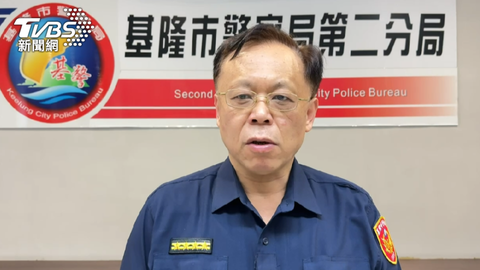 基隆警二分局指出，林員遭加重記過2次，並依端正警察風紀實施規定列為教育輔導對象。（圖／TVBS）