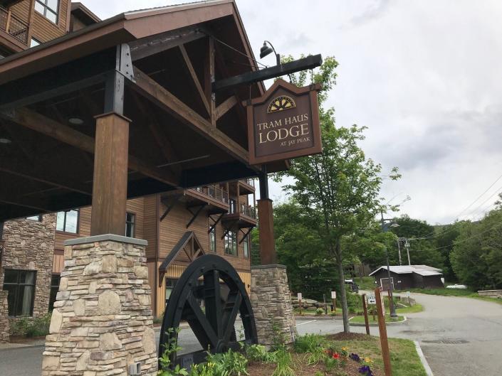 The Tram Haus Lodge at Jay Peak was the first project built with money from foreign investors under the federal EB-5 program. Jay Peak owner Ariel Quiros and Jay Peak President Bill Stenger were later convicted criminally in what turned out to be one of the biggest frauds in the program's history.