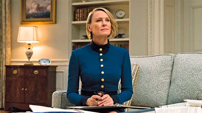 Robin Wright en House of Cards