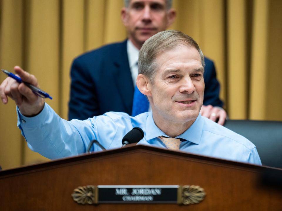 Rep. Jim Jordan, who says he texts with Kennedy’s campaign manager, has invited the Democratic presidential candidate to testify before a House subcommittee next week.