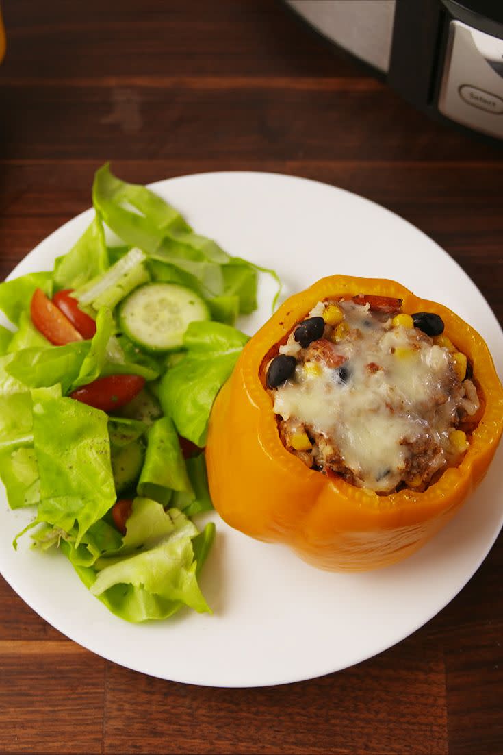 Crockpot Stuffed Peppers