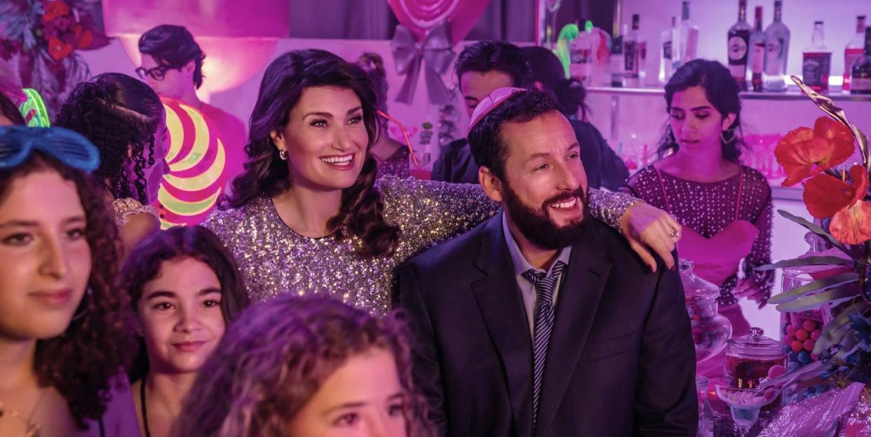 idina menzel, adam sandler, you are so not invited to my bat mitzvah