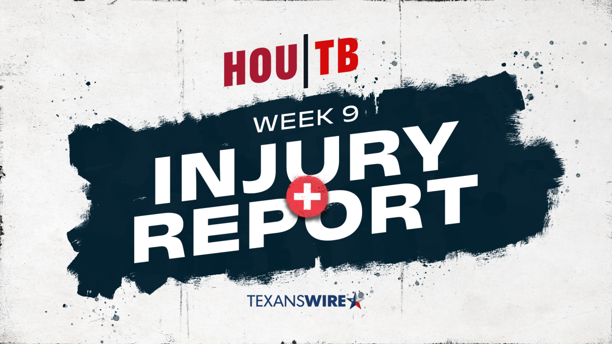 Texans vs. Buccaneers Thursday injury report: LT Laremy Tunsil limited