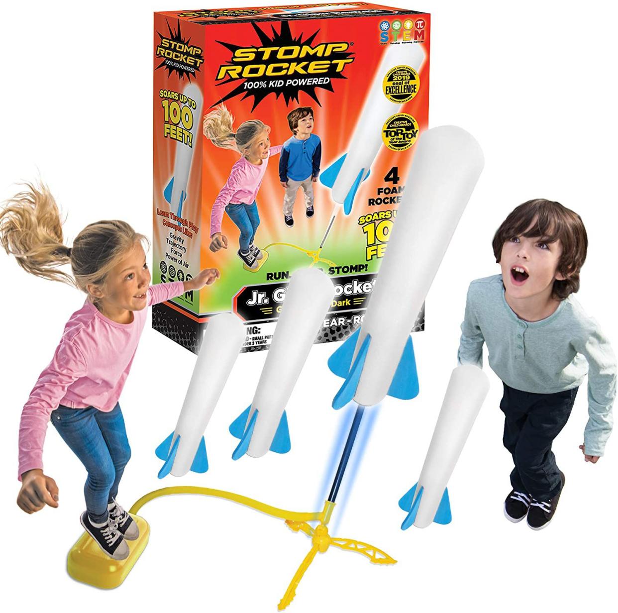 Stomp Rocket The Original Jr. Glow Rocket Launcher