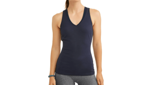 Athletic Works Women's V-Neck Racerback Tank