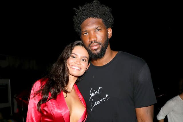 <p>Lauren Ratner/Instagram, Alexander Tamargo/Getty</p> Joel Embiid and Anne de Paula