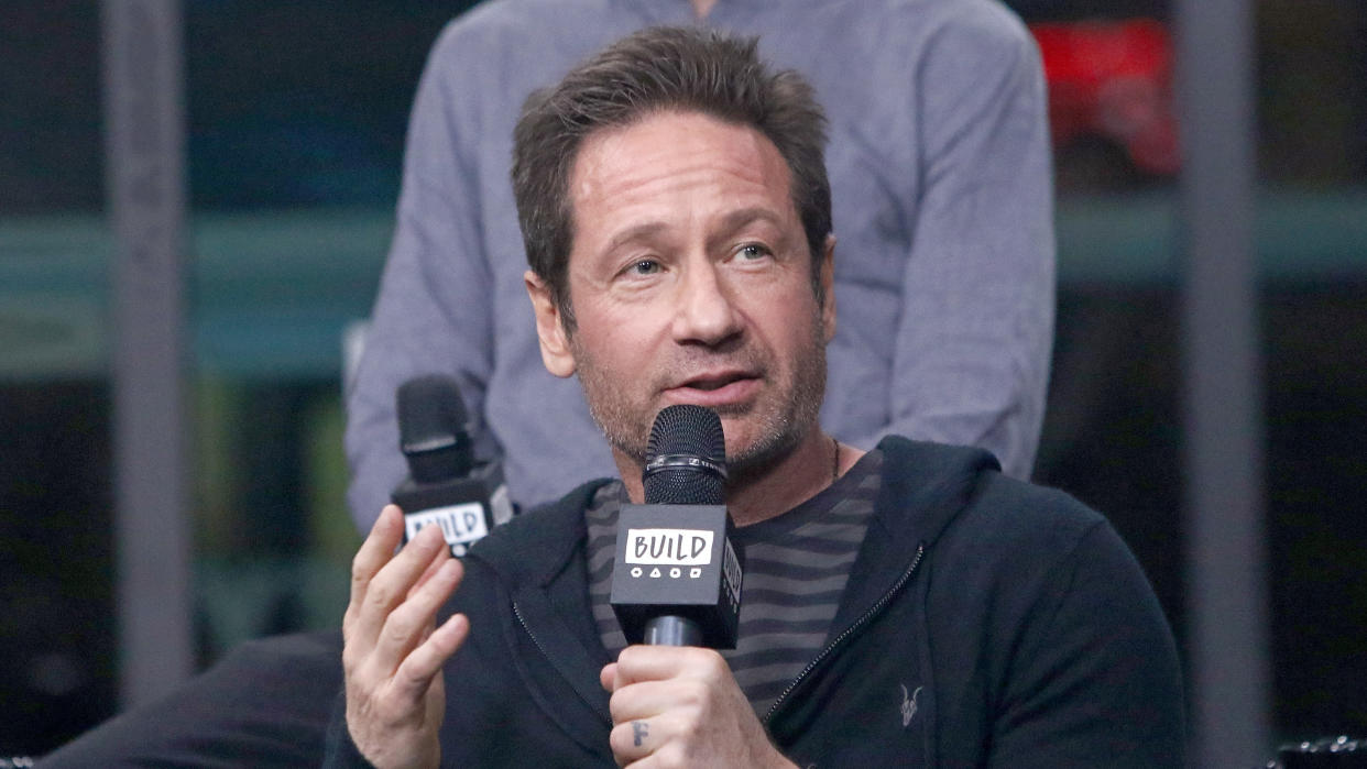 David Duchovny says the Church of Scientology tried to recruit him. (Jim Spellman/Getty Images)
