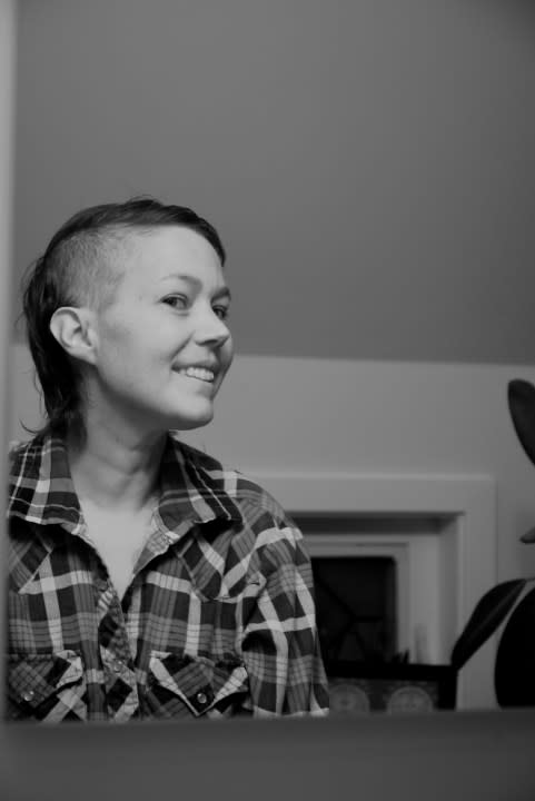 Becky Wren of Rock Island is battling acute myeloid leukemia (photo by Liam Colby).