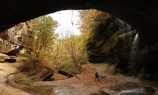 La Salle Canyon at Starved Rock State Park near Oglesby is one of many sights that make it seem like you're not in Illinois anymore.