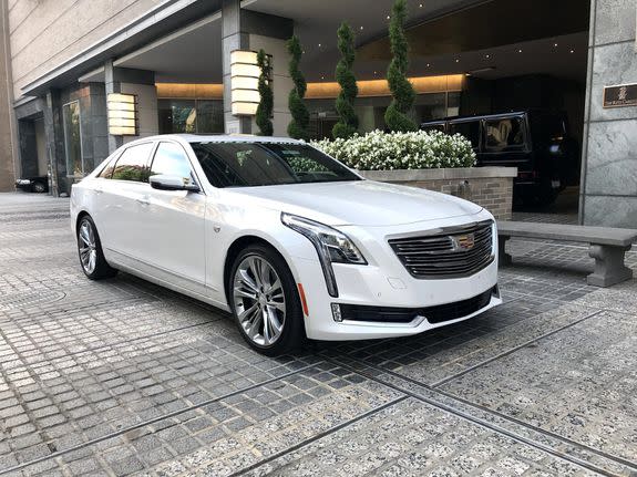 The 2018 Cadillac CT6 is is comfortable, and can drive itself on highways in the U.S. and Canada.