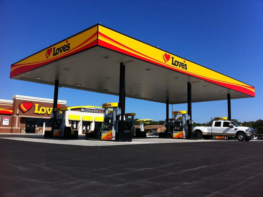 Love's Travel Stops is now located in 42 states and employs 38,000 nationwide.