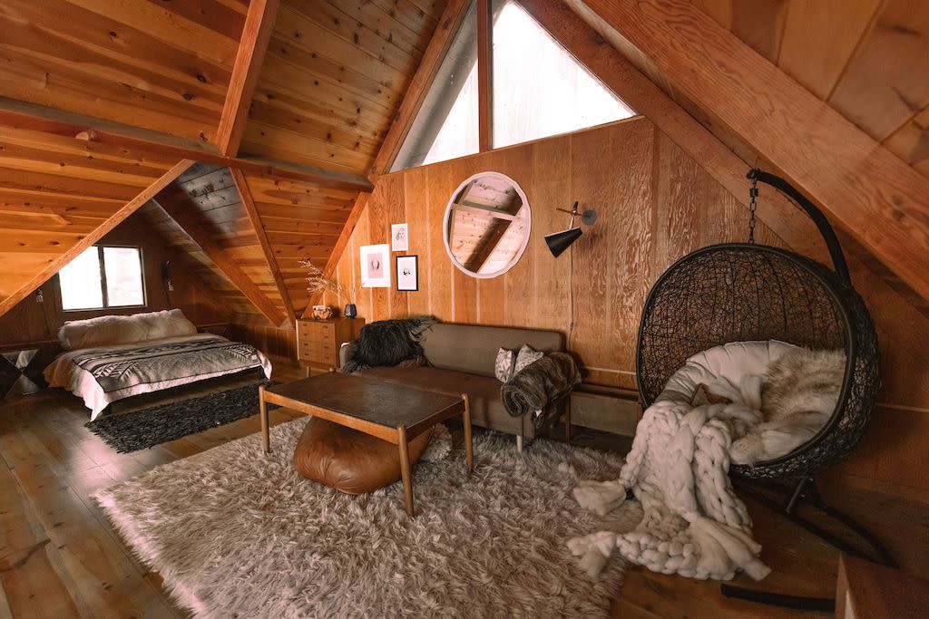 Sequoia House A-Frame: More