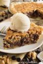 <p>We'll be honest, this pie is basically an excuse to eat an enormous cookie. Need we say more?</p><p><a href="https://www.afamilyfeast.com/toll-house-chocolate-chip-pie/" rel="nofollow noopener" target="_blank" data-ylk="slk:Get the recipe from A Family Feast »;elm:context_link;itc:0;sec:content-canvas" class="link "><em>Get the recipe from A Family Feast »</em></a></p>