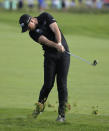 Luke List hits out of the rough along the 14th fairway during the third round of the PGA Championship golf tournament, Saturday, May 18, 2019, at Bethpage Black in Farmingdale, N.Y. (AP Photo/Seth Wenig)